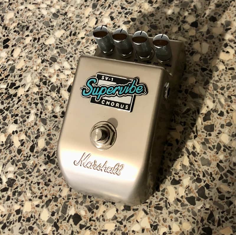 Marshall SV-1 Supervibe Chorus 中古 動作確認済 Marshall SV-1 Supervibe Chorus Vibrato Pedal | Reverb