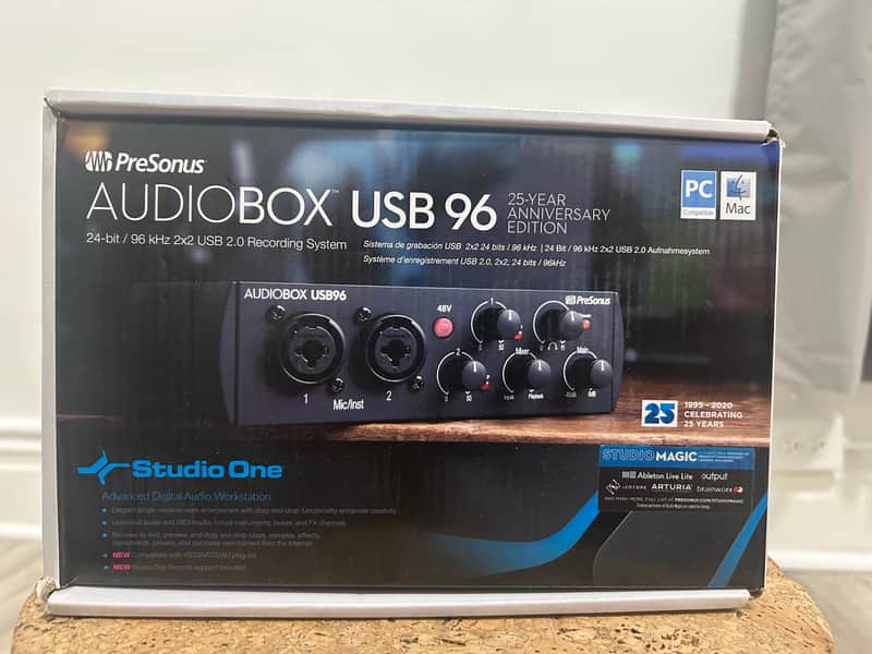 PreSonus AudioBox USB 96 25-Year anniversary edition - BLACK image 1