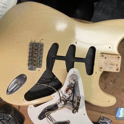 Fender Custom Shop '50s Cunetto Relic Stratocaster 1999 Blonde image 21