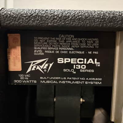Peavey Special 130 Solo Series 130-Watt 1x12" Guitar Combo 1980s - Black image 5