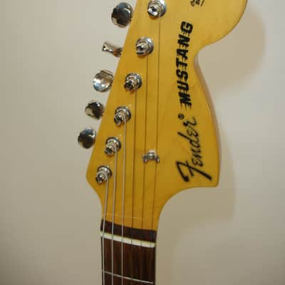 2005 Fender '69 Mustang Reissue Electric Guitar, Rosewood Fingerboard, Vintage White w/ Bag image 11