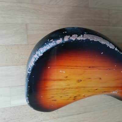 1966 Fender Precision P Bass Body (REFIN) image 7
