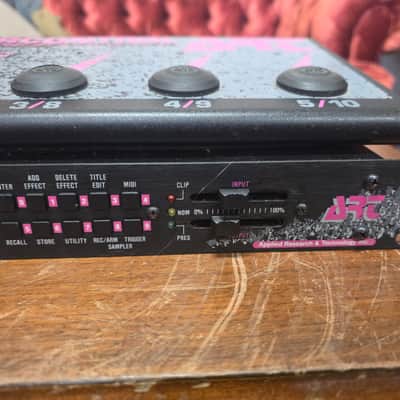ART SGX t2 rackmount guitar effects processor w X 11 Midi Controller image 2