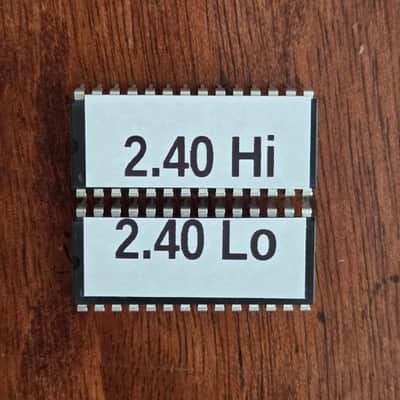 Ensoniq EPS FIRMWARE v2.40 EPROM set upgrade kit ROMs 2.4 (For Loading OS 2.49)