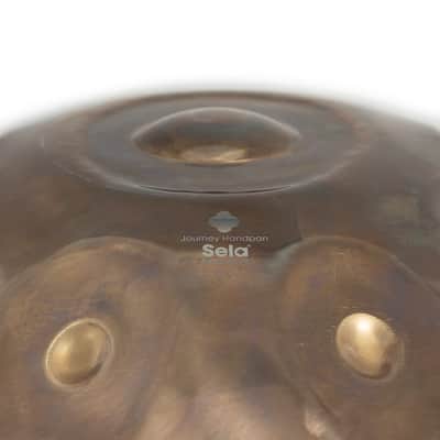 Sela Journey Stainless Handpan G Kurd with Bag image 5