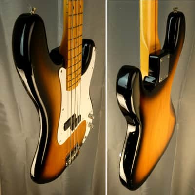 FENDER Precision Bass PB'57 micro Bartolini 1994 - 2TS Sunburst - Japan Import image 6