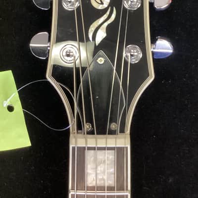 Burny Black Les Paul Custom John Sykes Signature image 4