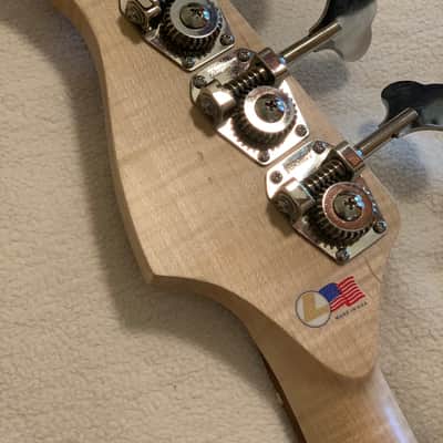 D. Lakin Basses 6034 (J Bass) 2020 Ocean Turquoise image 8
