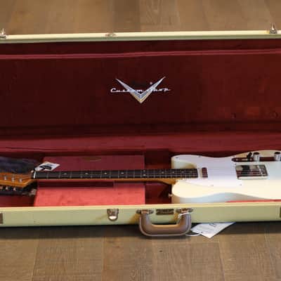 Unplayed! 2025 Fender Custom Shop Jimmy Page Mirrored Telecaster Electric Guitar White Blonde + COA OHSC image 22