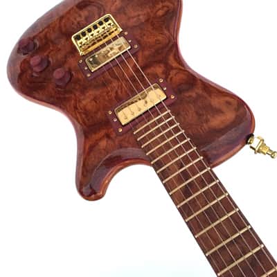Anu Custom Shop Eyra Bubinga Cedar Purple Heart image 6