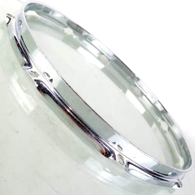 *Ludwig 14" COB/Brass Batter Rim/Hoop Supraphonic/Super-Sensitive Snare Drum 60s image 1