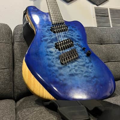 USA Custom 7 String Multiscale Jazzmaster - BKP Juggernauts Baritone Dood Craft Guitars Offset image 1