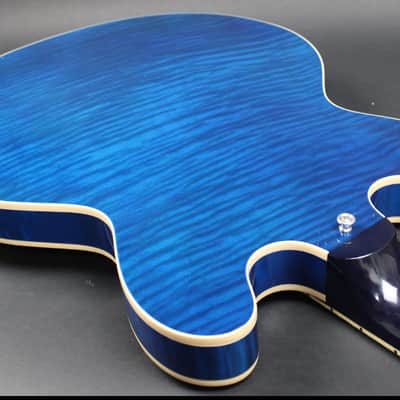 Gibson ES335 2001 Beale Street Blue image 11