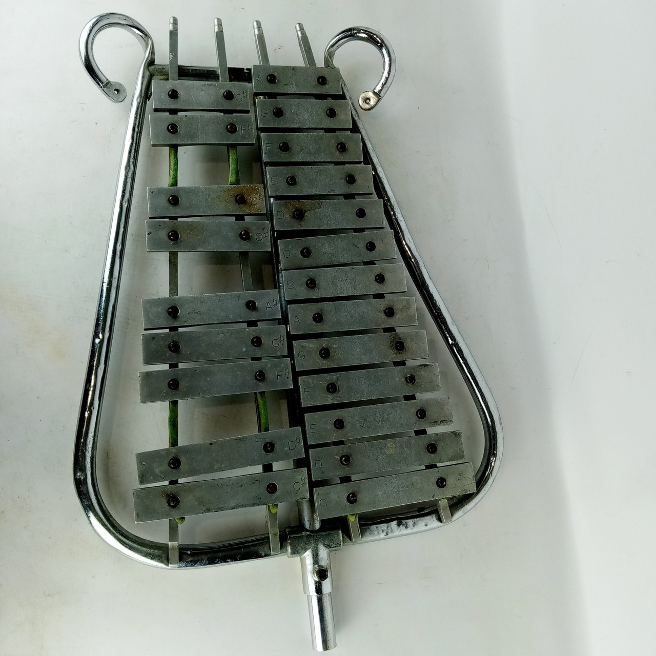 Leedy Marching Bell Lyra Glockenspiel Xylophone Vintage40s Elkhart,IN Percussion — main photograph
