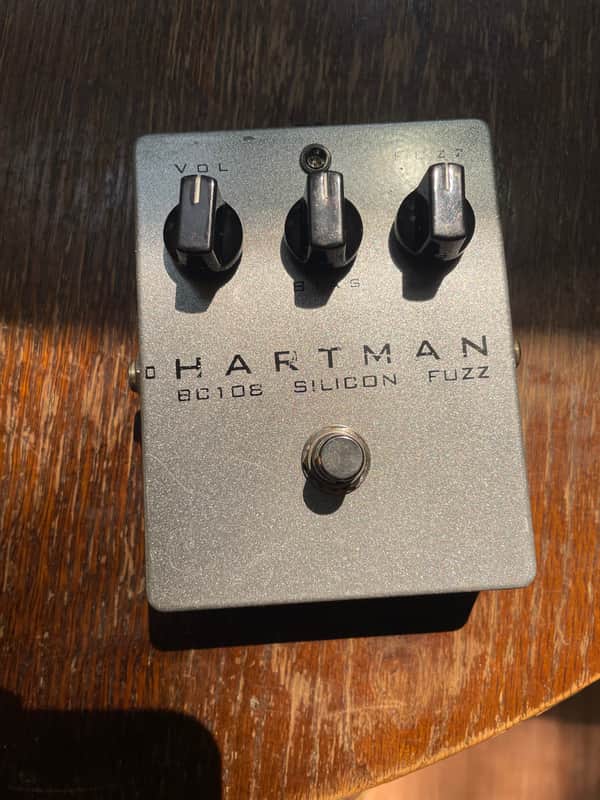Hartman Silicon Fuzz Face 2010-Present - Silver image 1