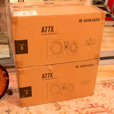ADAM Audio A77X Active Nearfield / Midfield Monitors (Pair) 2010s - Black image 9