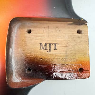 MJT Stratocaster Body Alder Relic Nitro 3-Tone Sunburst mjt6661 image 9