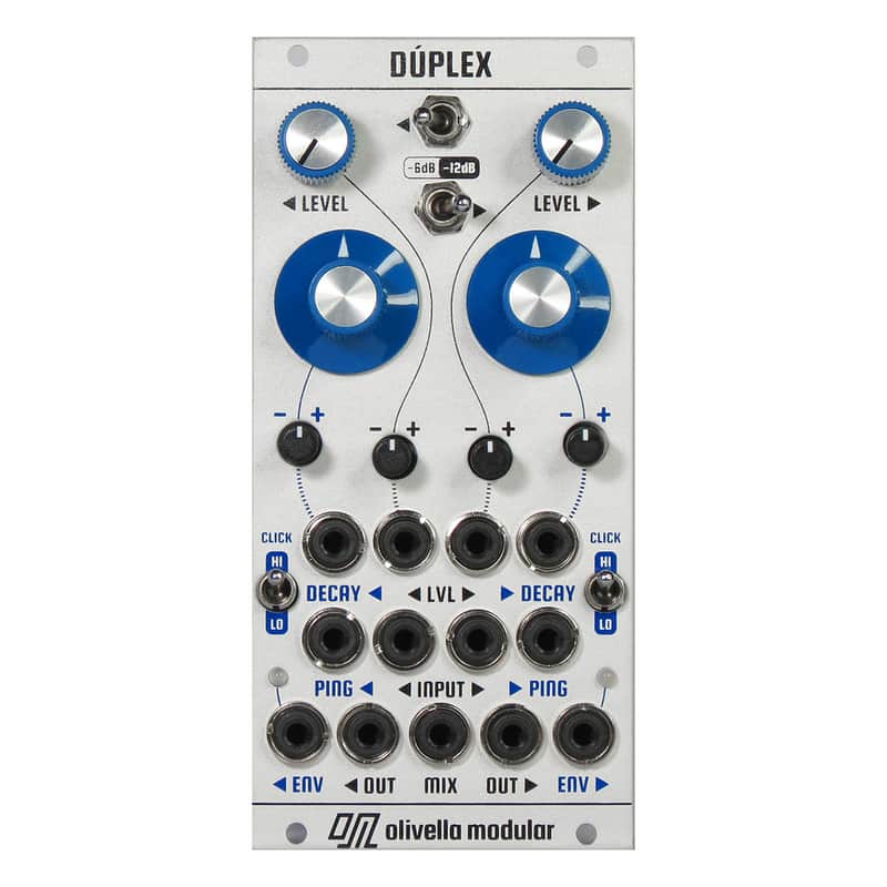 Olivella Modular Duplex Eurorack Dual Low Pass Gate Module image 1