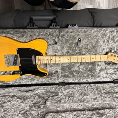 Fender American Professional Telecaster, Maple Fretboard , Butterscotch Blonde With Molded Case image 6