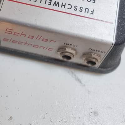 Vintage 1960's Schaller F121 Volume Pedal - Metal image 7