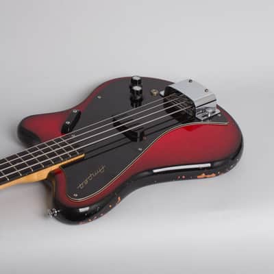 Ampeg  SSB-1 Owned by Jeff Tweedy of Wilco Electric Bass Guitar (1967), ser. #0214, black tolex hard shell case. image 7