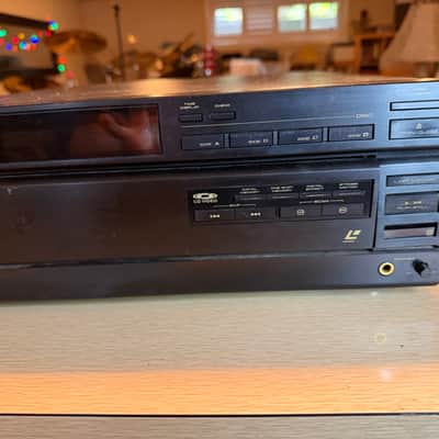 Vintage Pioneer LD-W1 laserdisc player Dual Tray Auto Flip For Parts Repair Read image 3
