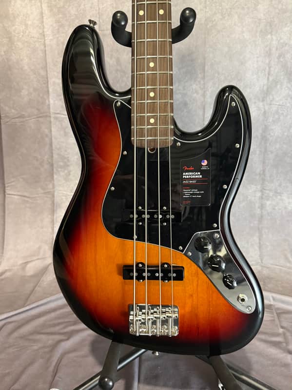 Fender American Performer Jazz Bass 2024 - Sunburst image 1