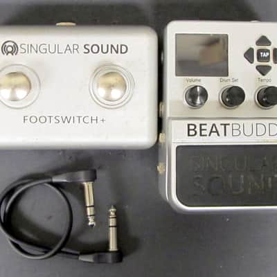 Used Singular Sound BeatBuddy Drum Machine Pedal W/ Double Footswitch, TRS Cable and Memory Card VGC image 19