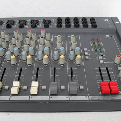 Soundcraft Spirit Folio 12/2 12 Channel Analog Mixer, w/ Power