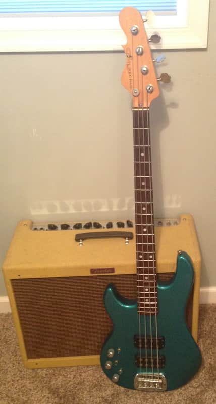 Left Handed 1996 G&L L2000 Bass Emerald USA image 1