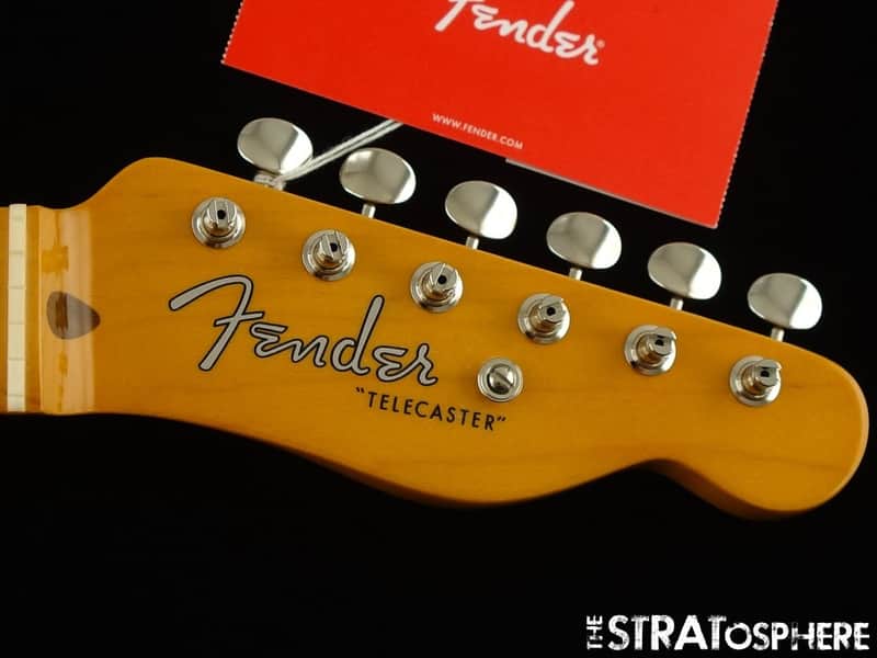 Fender AV II American Vintage 1951 Tele NECK & TUNERS, Telecaster Maple! image 1