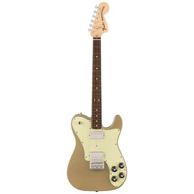 Fender Chris Shiflett Telecaster Deluxe, Rosewood Fingerboard, Shoreline Gold w/ HSC - Open Box image 2