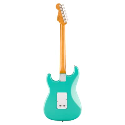 Used Fender Vintera III Early '60s Stratocaster Guitar - Surf Green Metallic image 8