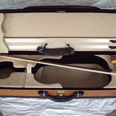 Goldsun Electric Violin Flamed Maple Zeta Copy image 11
