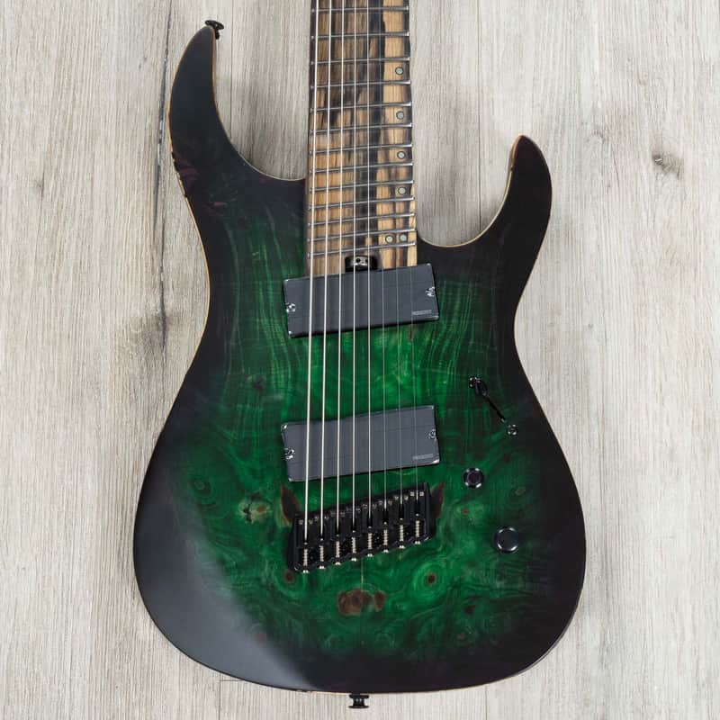 Legator Ninja N8FX 8-String Multi-Scale Guitar, Fishman Fluence Pickups, Nexus image 1