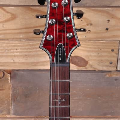 Schecter Hellraiser C-1 Electric Guitar Black Cherry image 6