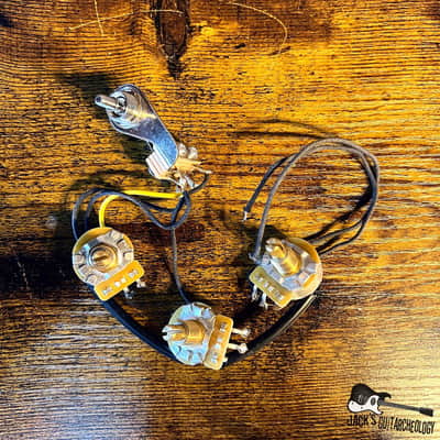 Gibson Custom Shop Wiring Harness- 3 Pots w/ Toggle Switch (2020s - Silver) image 2