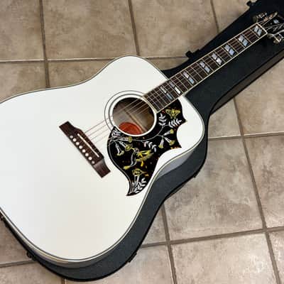 2026 Gibson Hummingbird Maple Alpine White Greatest Hits Collection image 2