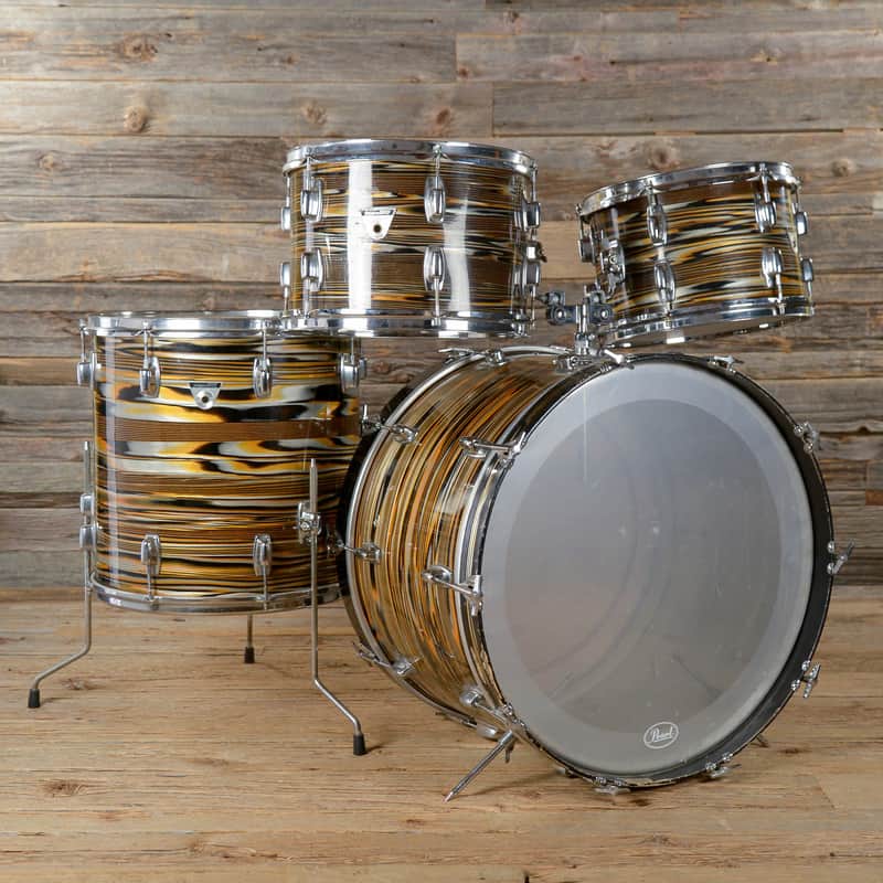 Ludwig S-330 Standard Series Twin-Tom Drum Set with 22" Bass Drum 1969 - 1974 image 5