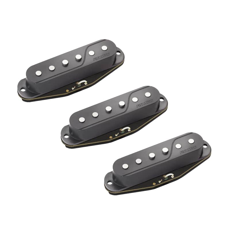 Fishman Fluence Greg Koch Signature Stratocaster Pickups Set Black image 1