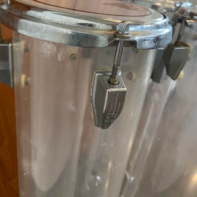 Tama Clear Acrylic Octobans - Rare Tom Drums image 3