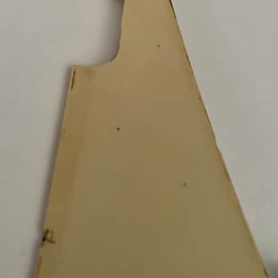 Hand aged Les Paul P90 Pickguard w/bracket and screws, CREAM, for Gibson | 59 Parts image 4