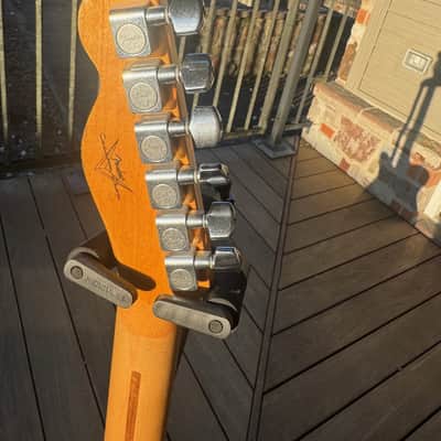 Fender Telecaster Sparkle Red Heavy Relic Custom Shop 2008 with Stetsbar Tremolo Tail Piece Sparkle Red image 6