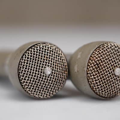 2 Electro-Voice 635A Dynamic Omnidirectional Microphones w/ Clips #59277 image 9