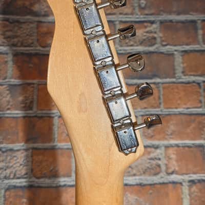 T-Style Partscaster w/ HSC -Fender Highway One USA Blonde Body, Warmoth Neck, Lollar Bridge Pickup, Cloth Wire Neck Pickup, Grover Deluxe Tuners, Fender Bridge image 17