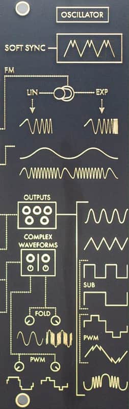 Instruo 8 HP Blank Panel - Black image 1