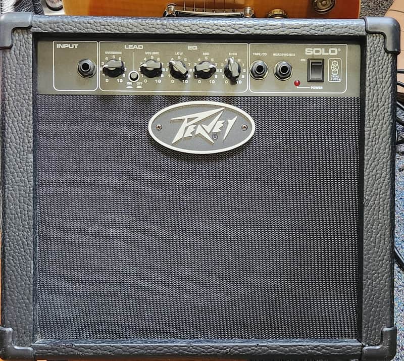 Peavey TransTube Solo 1x8" 12w Guitar Practice Combo Amp 2010s - Black image 1