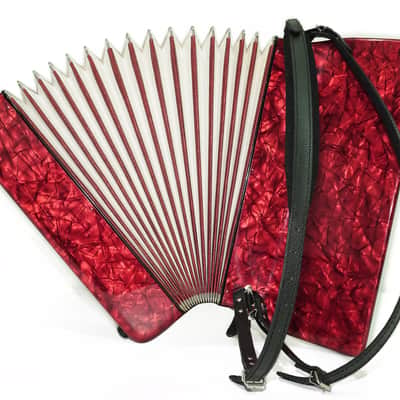 Weltmeister Accordion 120 Bass, German Full Size Keyboard Piano Accordian, New Straps and Soft Bag, 2730 image 11