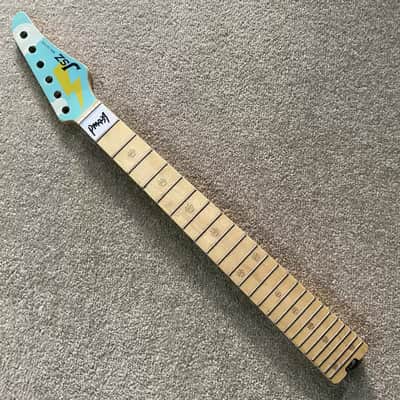 JSZ Mini ST Electric Guitar Headstock and Neck—24 Frets—Maple image 1