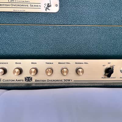 Carl's Custom Amps British Overdrive Plexi 50w+ (2023) British Racing Green MINT! image 2